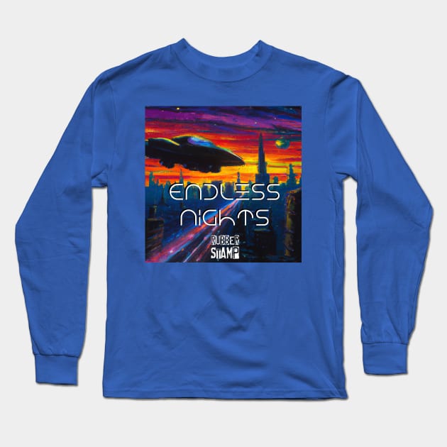 Endless Nights Long Sleeve T-Shirt by neon radiation